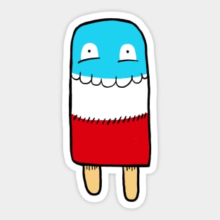 Ice Pop Person Sticker